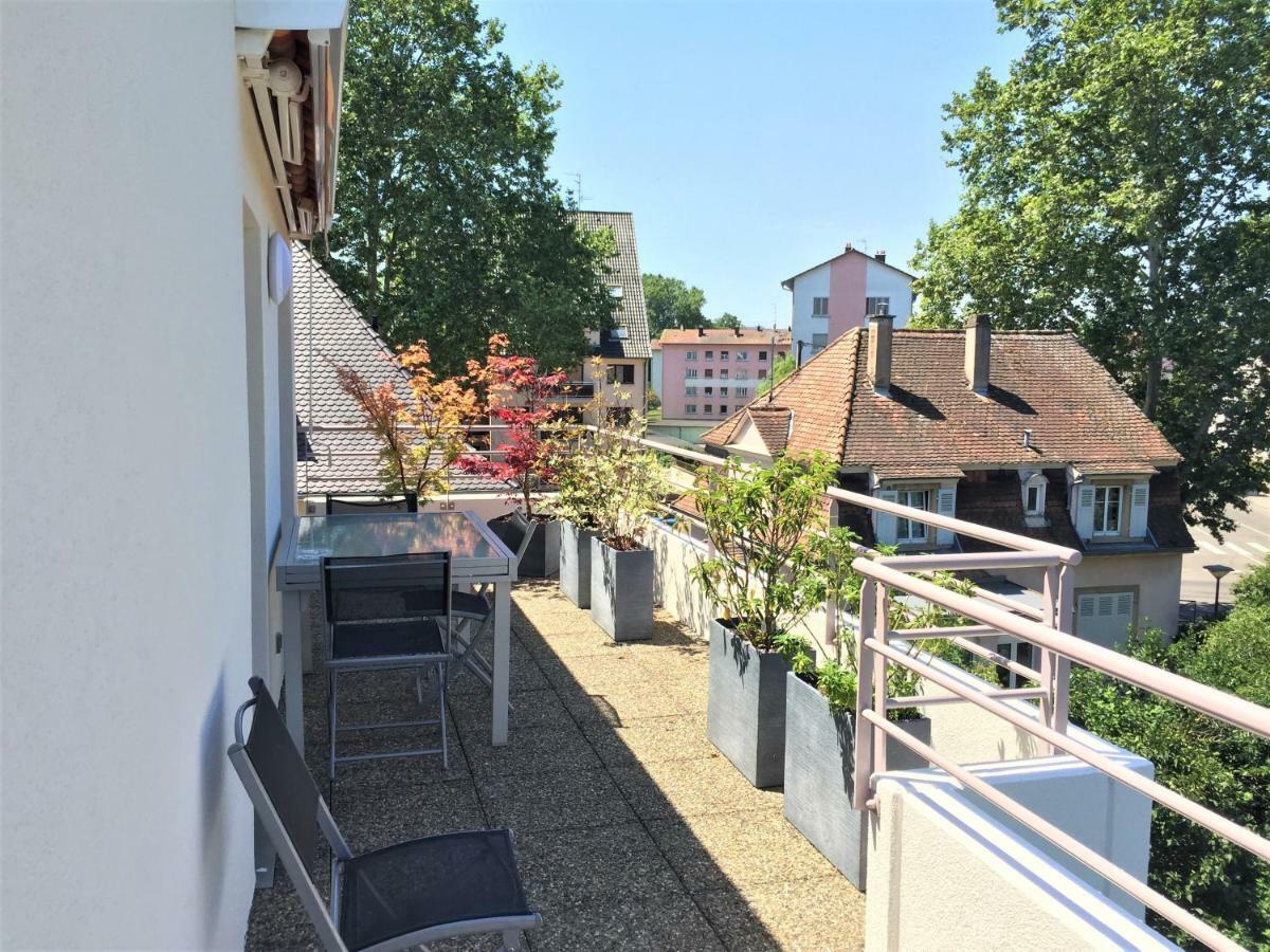 Bel appartement Straatsburg Buitenkant foto